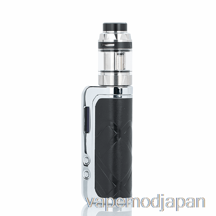 Vape Mod Augvape Foxy One 120w スターターキット シルバー ブラック レザー